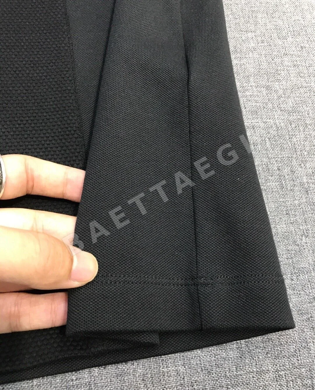 제냐 남성용 피케 코튼 카라 반팔 셔츠 상세 이미지 9
