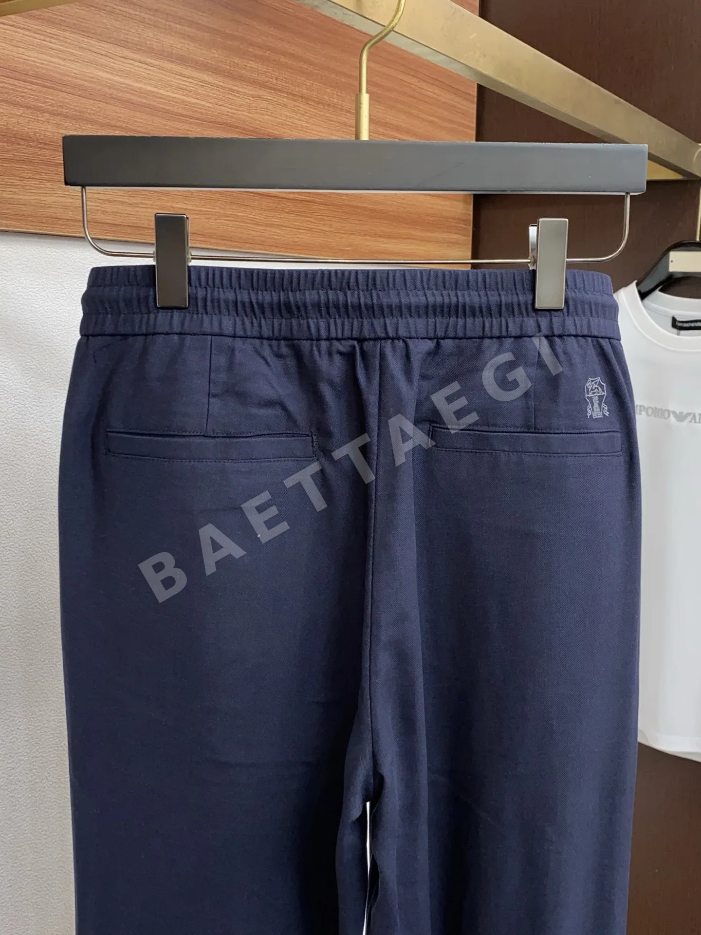 브루넬로쿠치넬리 면 린넨 혼방 남성 바지 상세 이미지 9