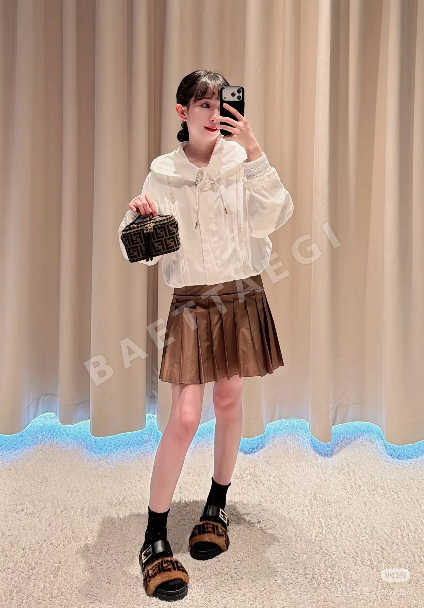 펜디 여성 슬림 자켓 상세 이미지 6