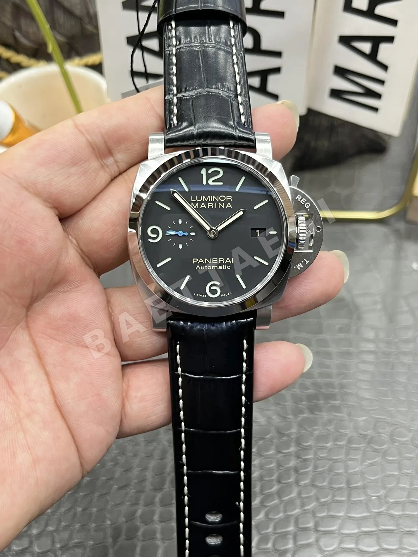 파네라이 PAM9010 자동 시계