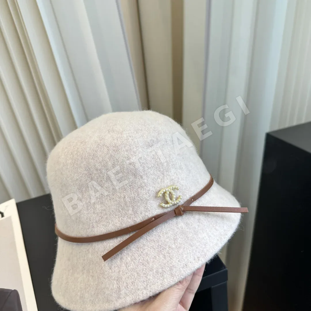 샤넬 버킷햇 모자 상세 이미지 4