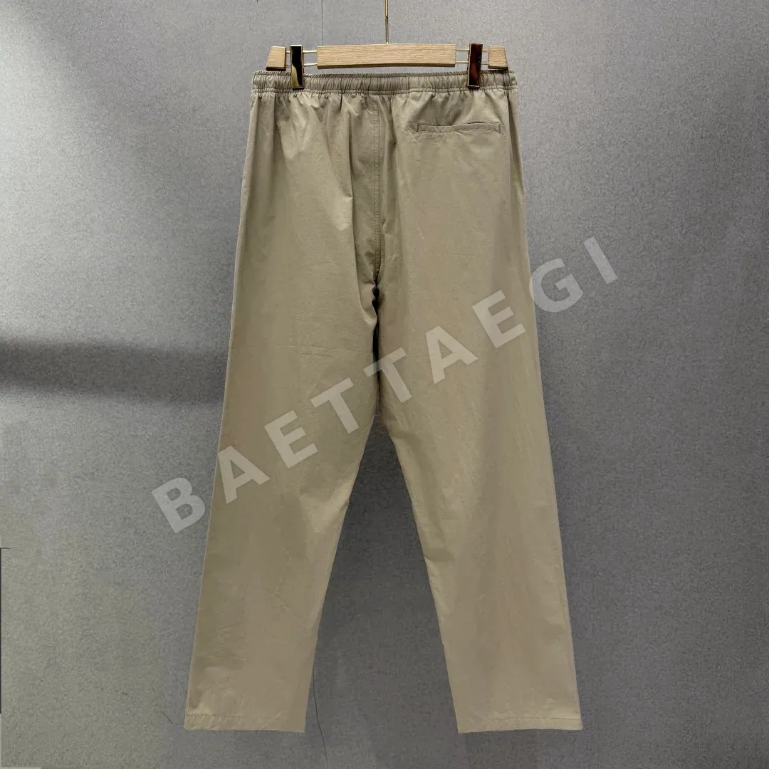 프라다 린넨 혼방 남성 바지 상세 이미지 2
