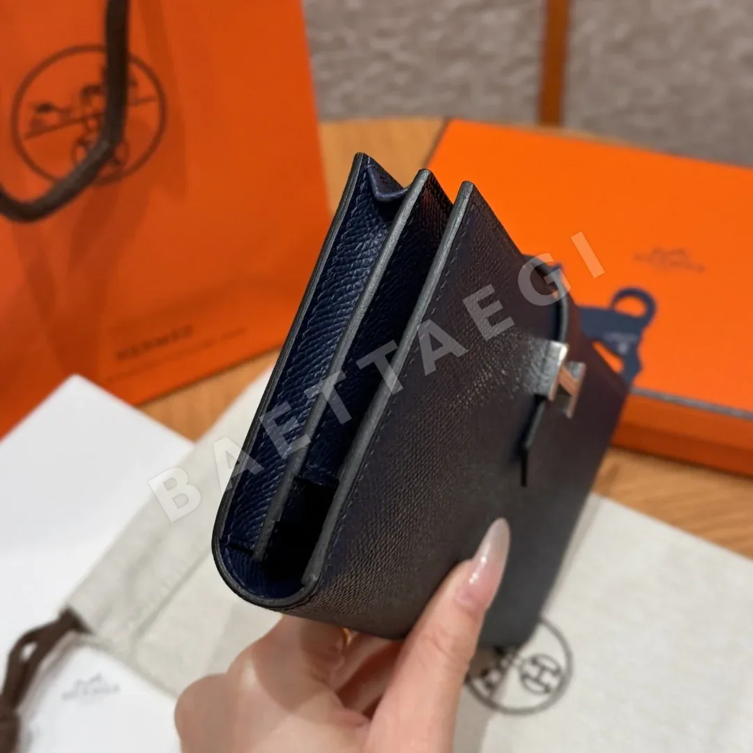 에르메스 딥 블루 엡솜 가죽 장지갑 상세 이미지 6