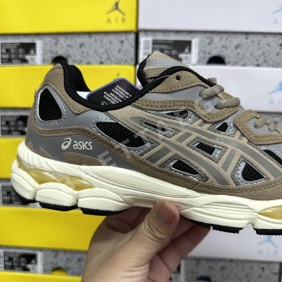 아식스 [M] 젤 NYC 1203A383-005 200486 Asics Gel-NYC Black Greige 상세 이미지 4