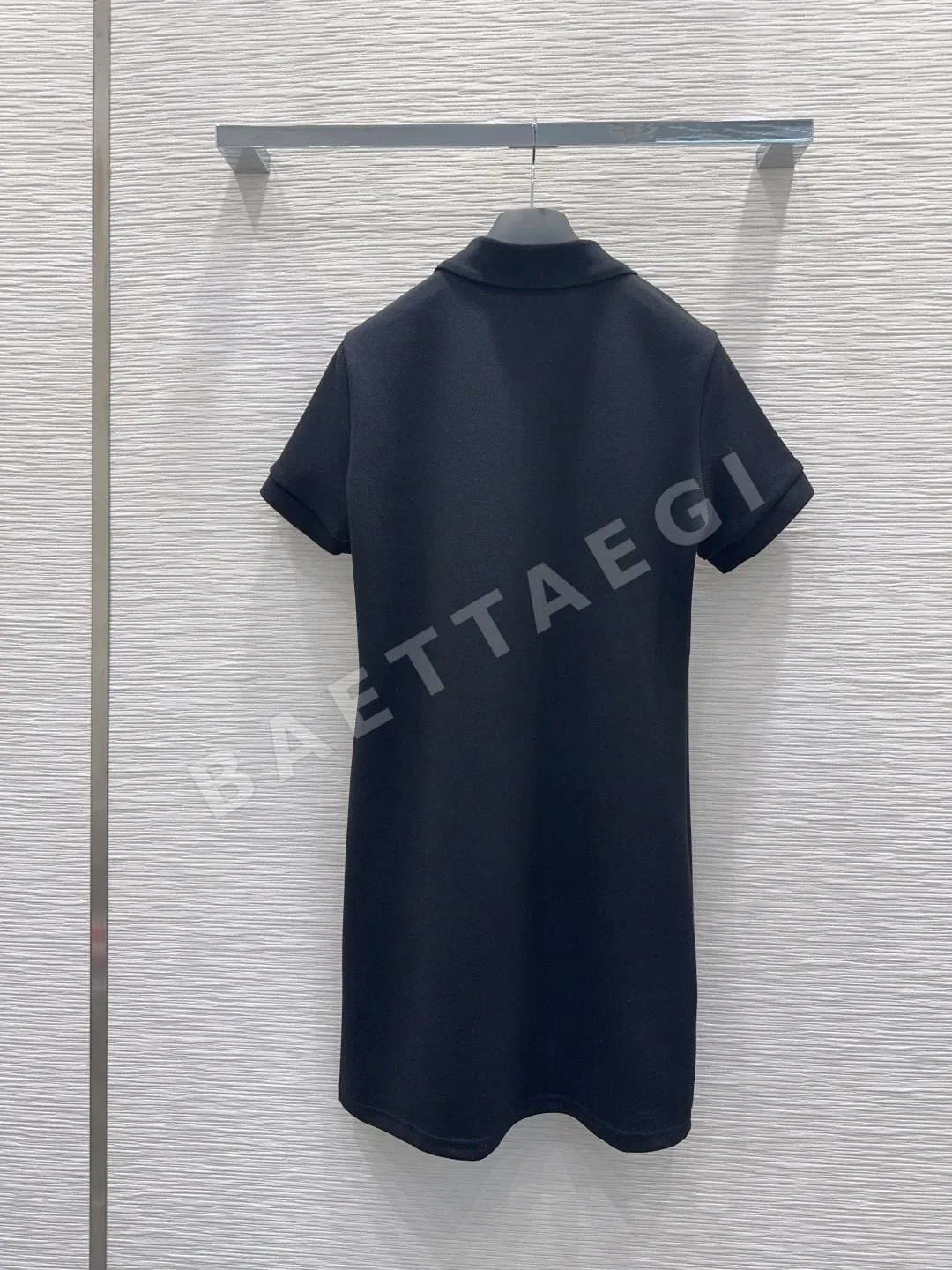 디올 폴로 카라 반소매 여성 원피스 상세 이미지 9