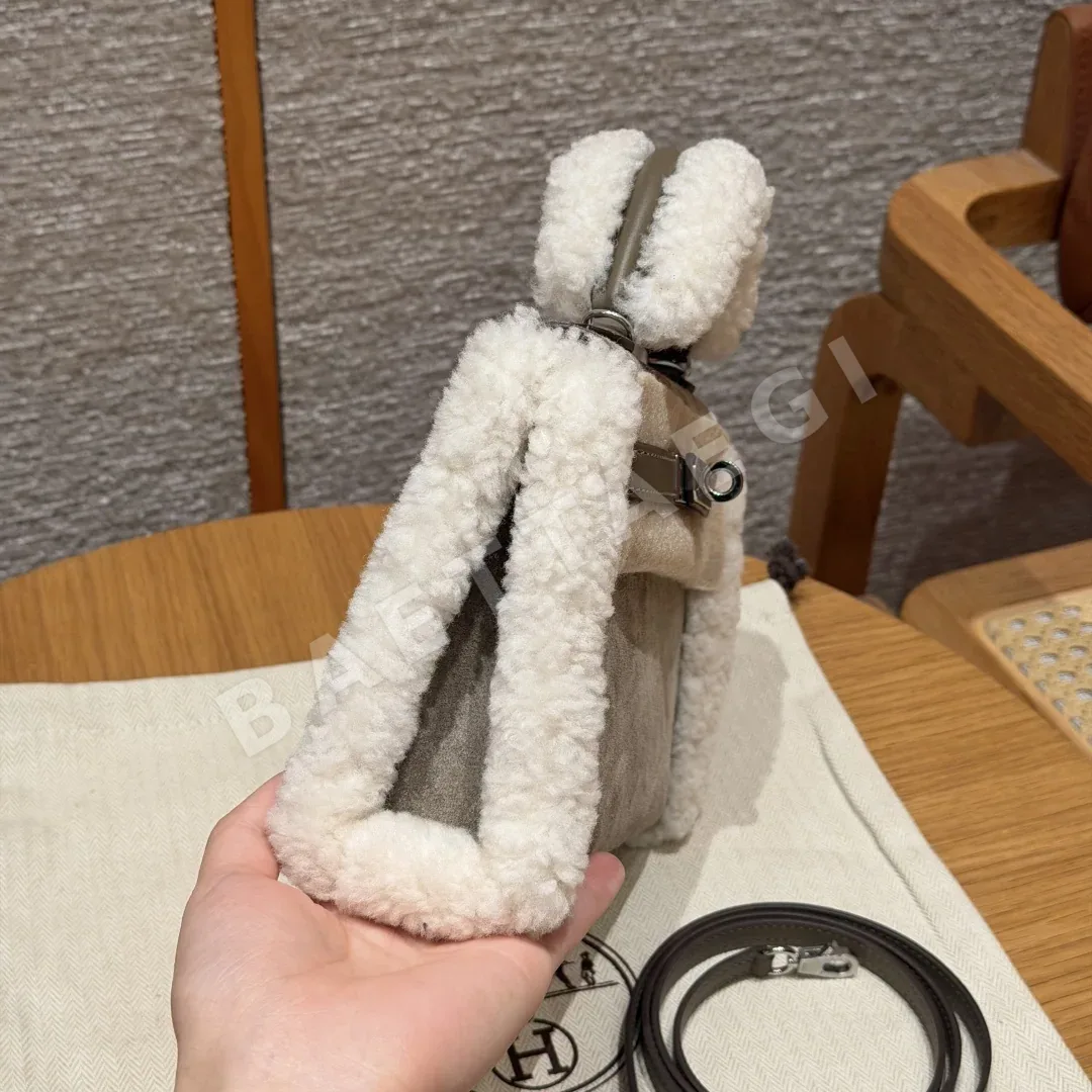 에르메스 미니 켈리 2 그레이 가방 상세 이미지 3