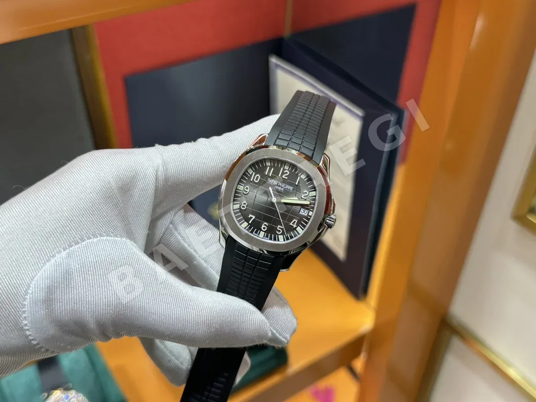파텍필립 아쿠아넛 자동 남성 시계 5168 G 그레이 다이얼 5168 G 상세 이미지 3