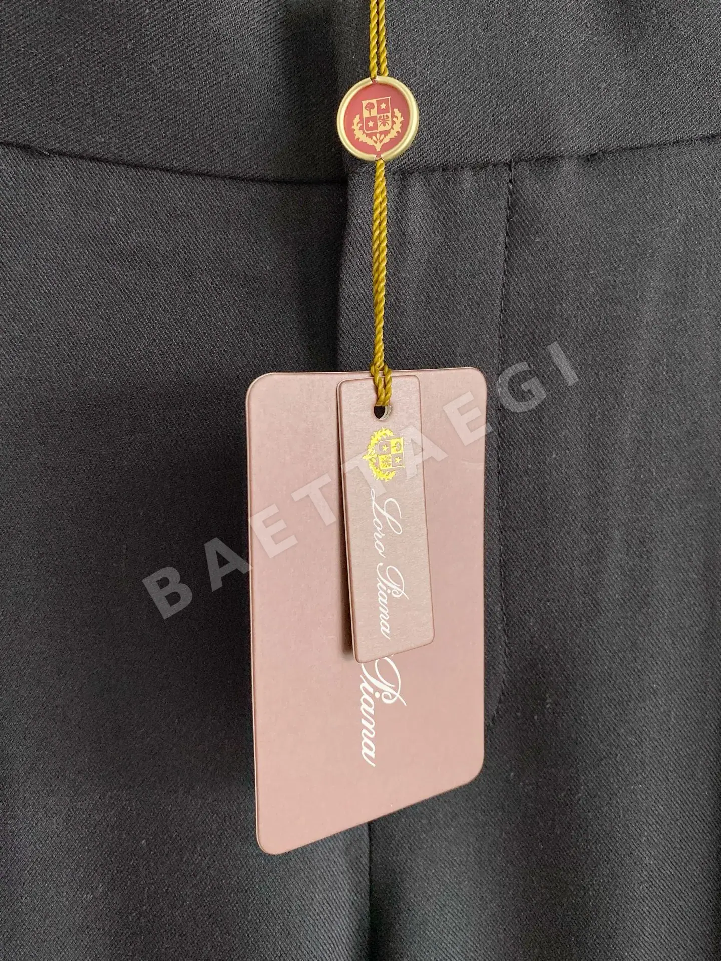 로로피아나 린넨 혼방 남성 바지 상세 이미지 5