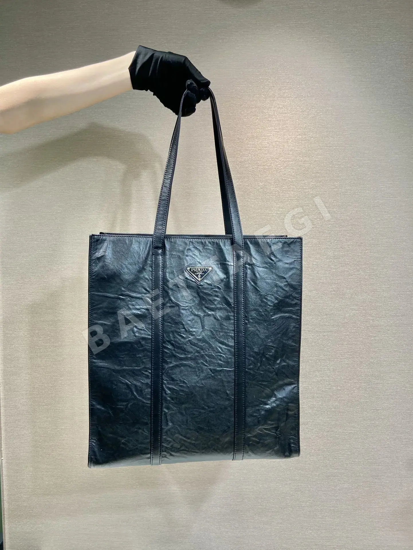 프라다 램스킨 라지 토트백 1BG587 상세 이미지 1