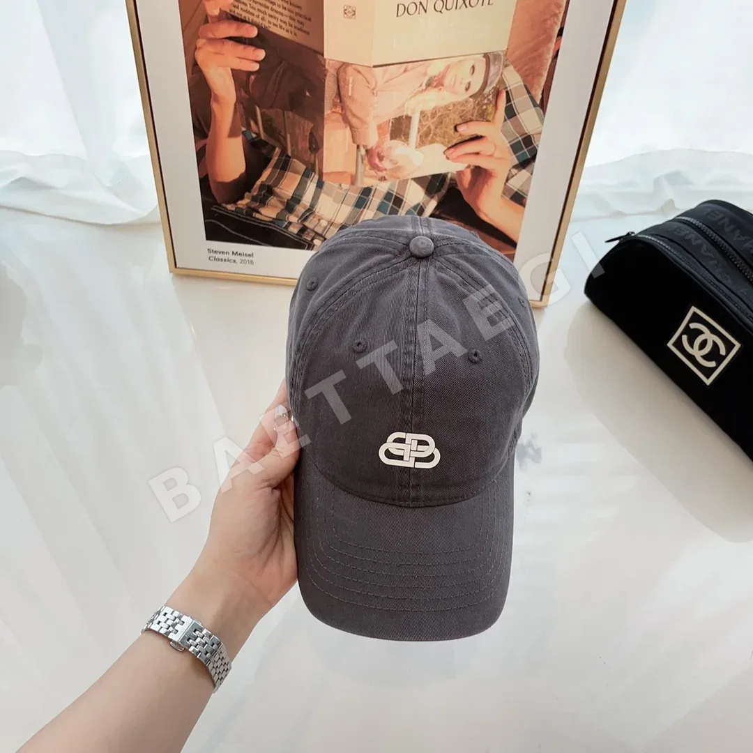 발렌시아가 더블 B 버클 로고 코튼 야구모자 상세 이미지 5
