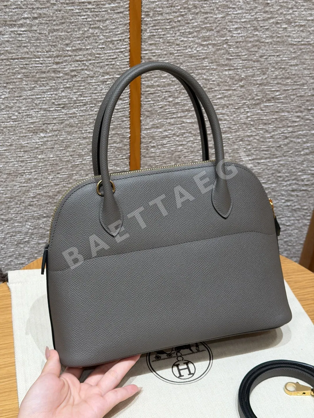 에르메스 볼링백 상세 이미지 2