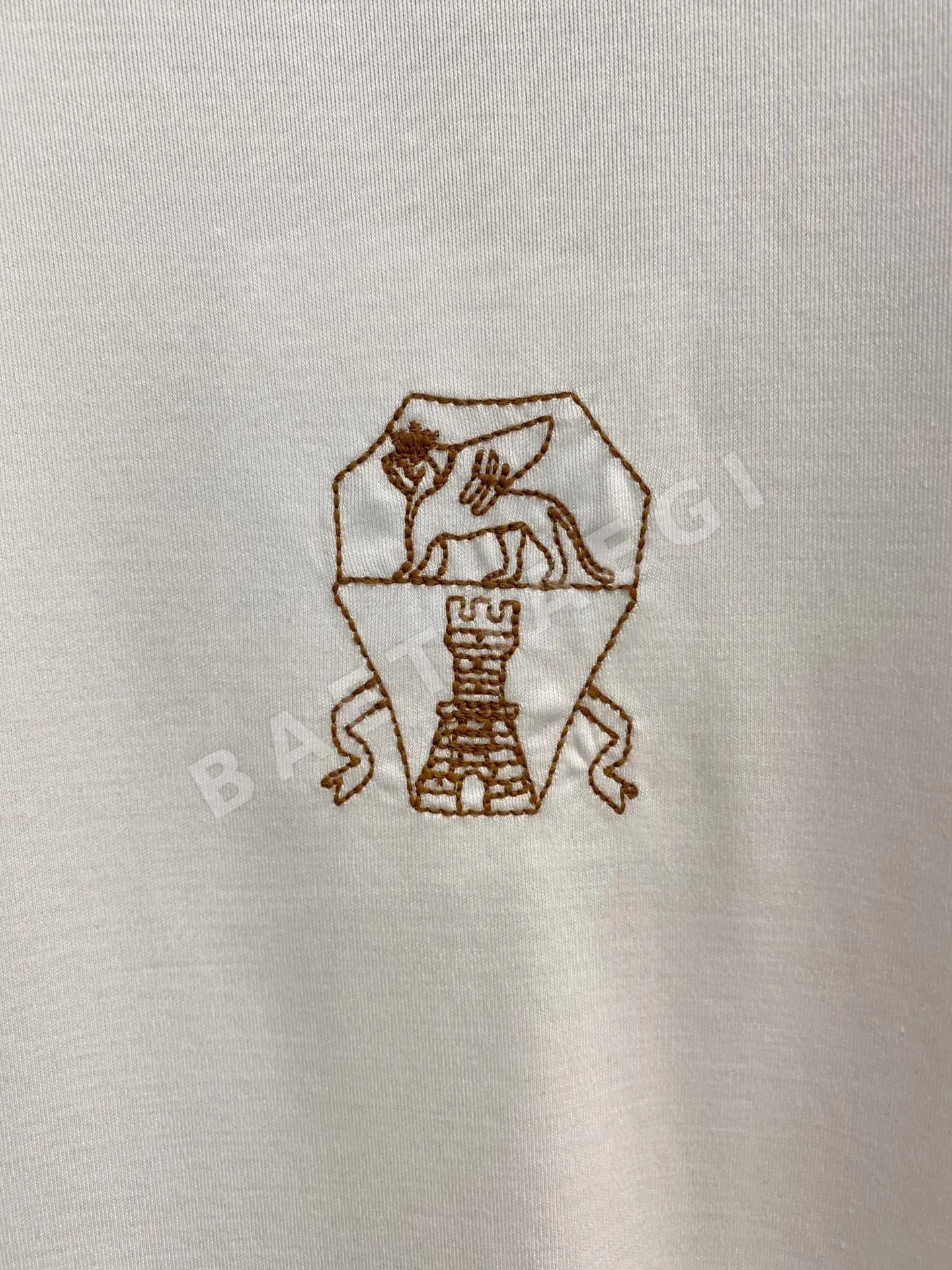 브루넬로쿠치넬리 크루넥 반팔 티셔츠 상세 이미지 4
