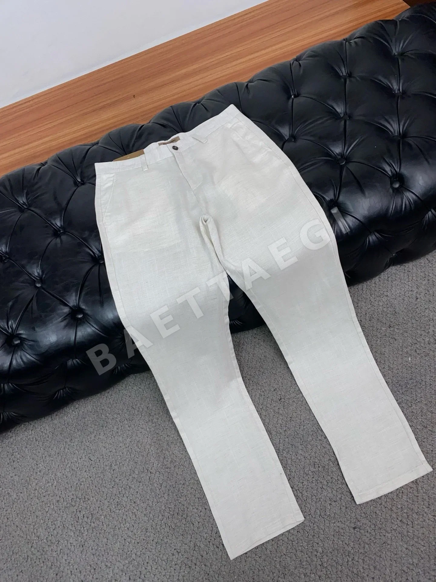 버버리 워시 데님 남성 바지 상세 이미지 6
