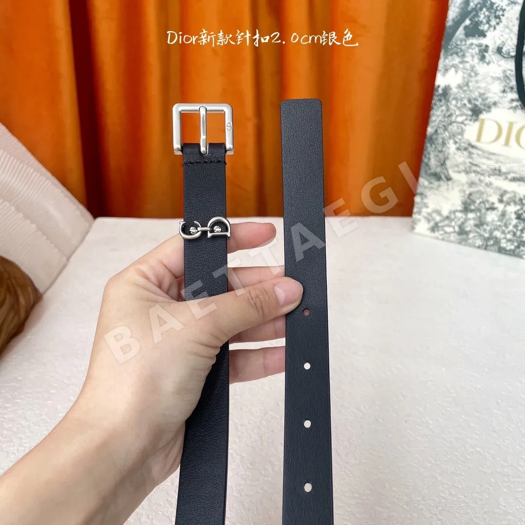 디올 새들 루프 CD 버클 벨트 상세 이미지 4