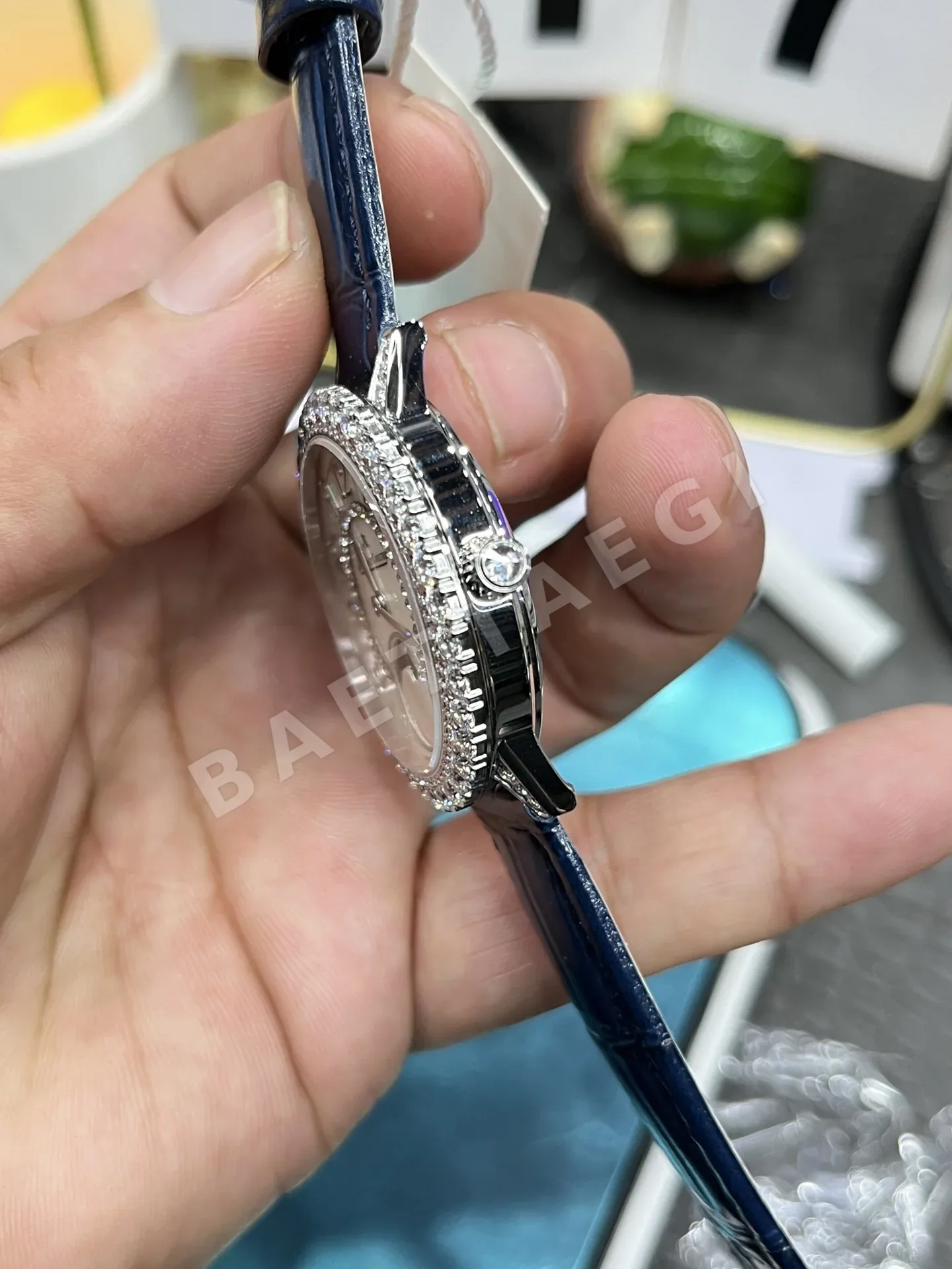 예거르쿨트르 예거 랑데부 스틸 자동 시계 상세 이미지 6