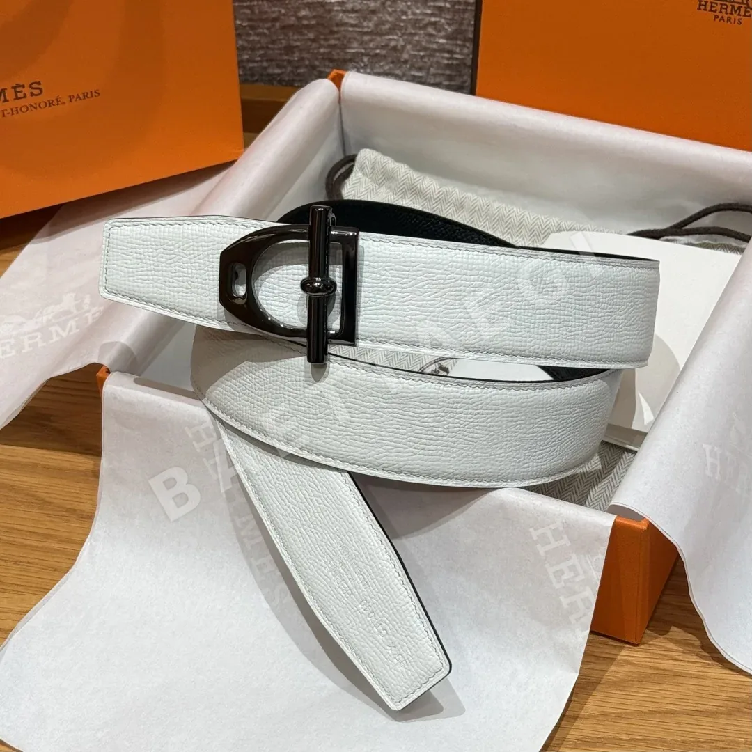 에르메스 앱송 가죽 리버시블 벨트 175339