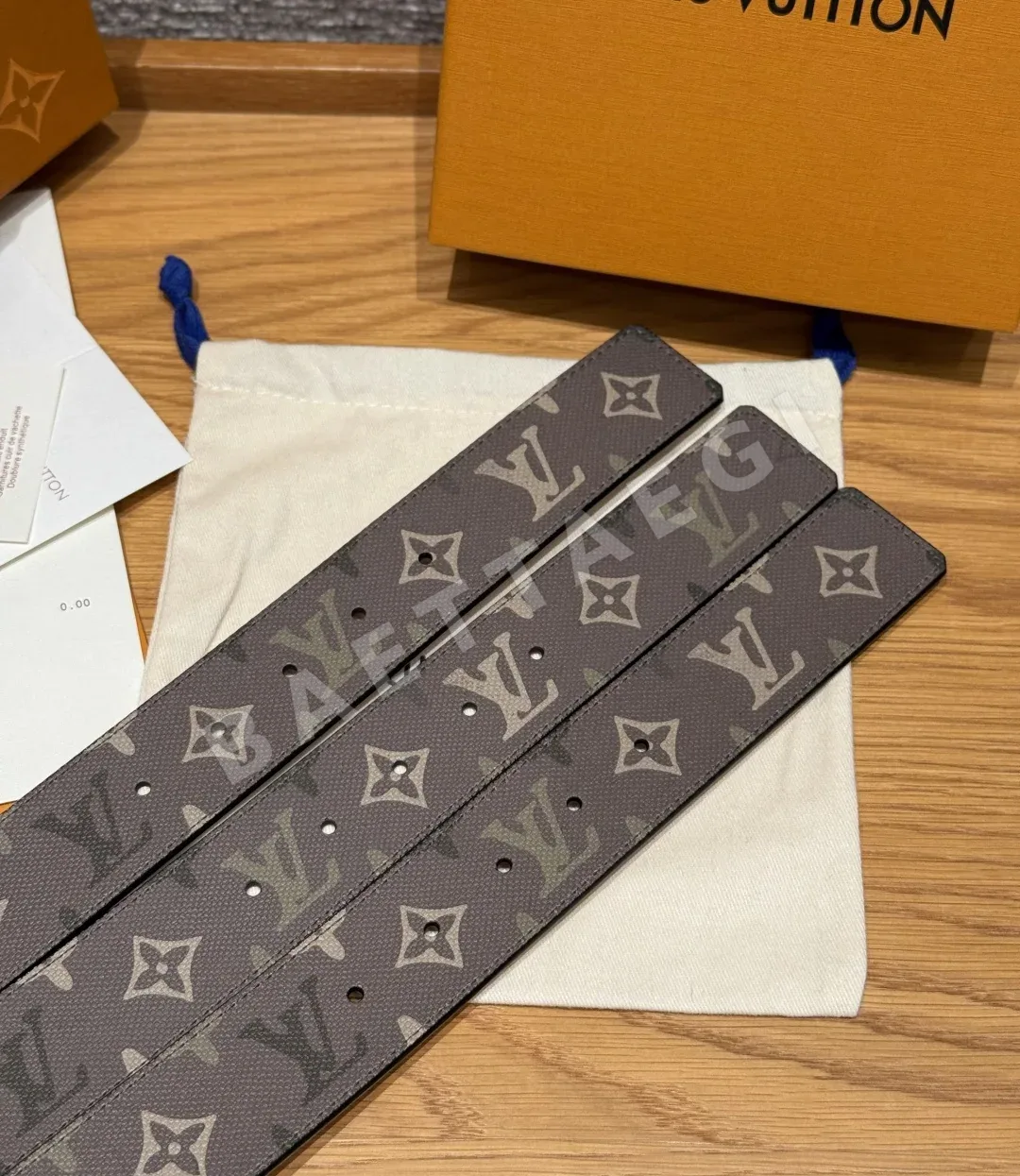 루이비통 디멘션 모노그램 헤리티지 40mm 리버시블 벨트 상세 이미지 6