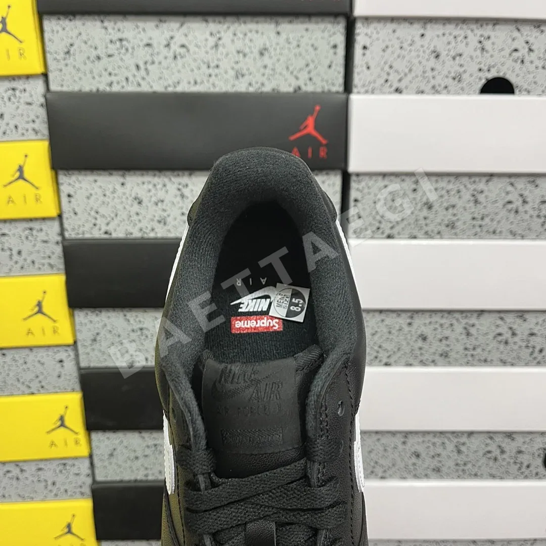 나이키 [G] 에어 포스 1 로우 CU9225-002 201044 Nike Air Force 1 Low Supreme Black White 상세 이미지 6