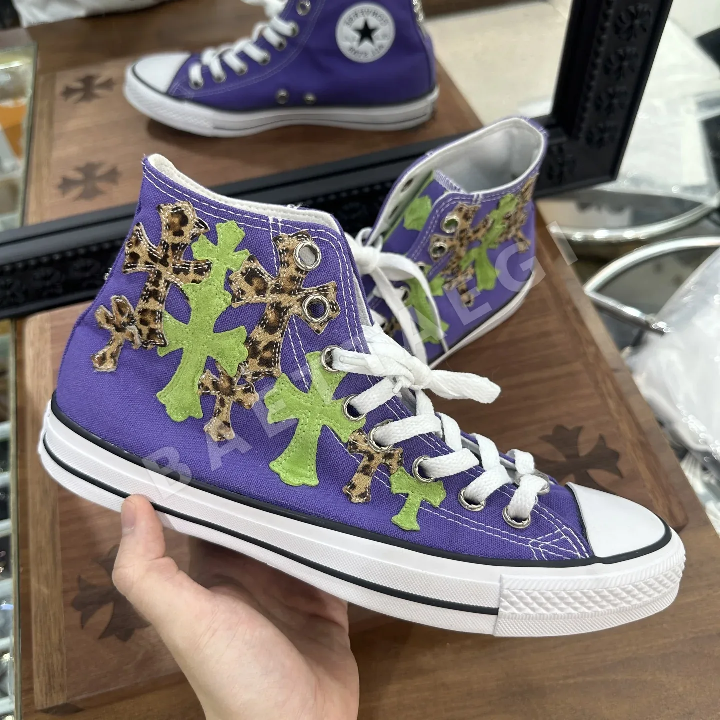 크롬하츠 신발 164045 Chrome Hearts Sneakers 상세 이미지 3