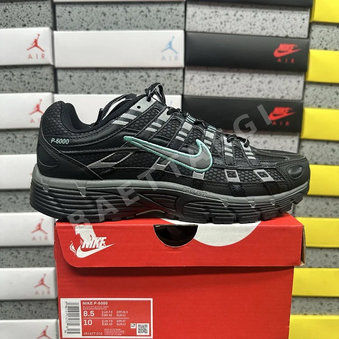 나이키 [PE] P 6000 IR1477-010 201755 Nike P-6000 Black Hyper Turquoise Cool Grey