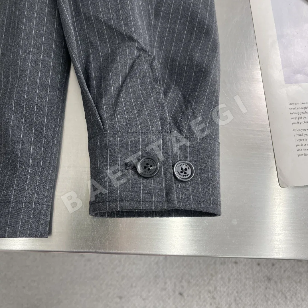 버버리 블룸즈베리 핀스트라이프 울 자켓 상세 이미지 6