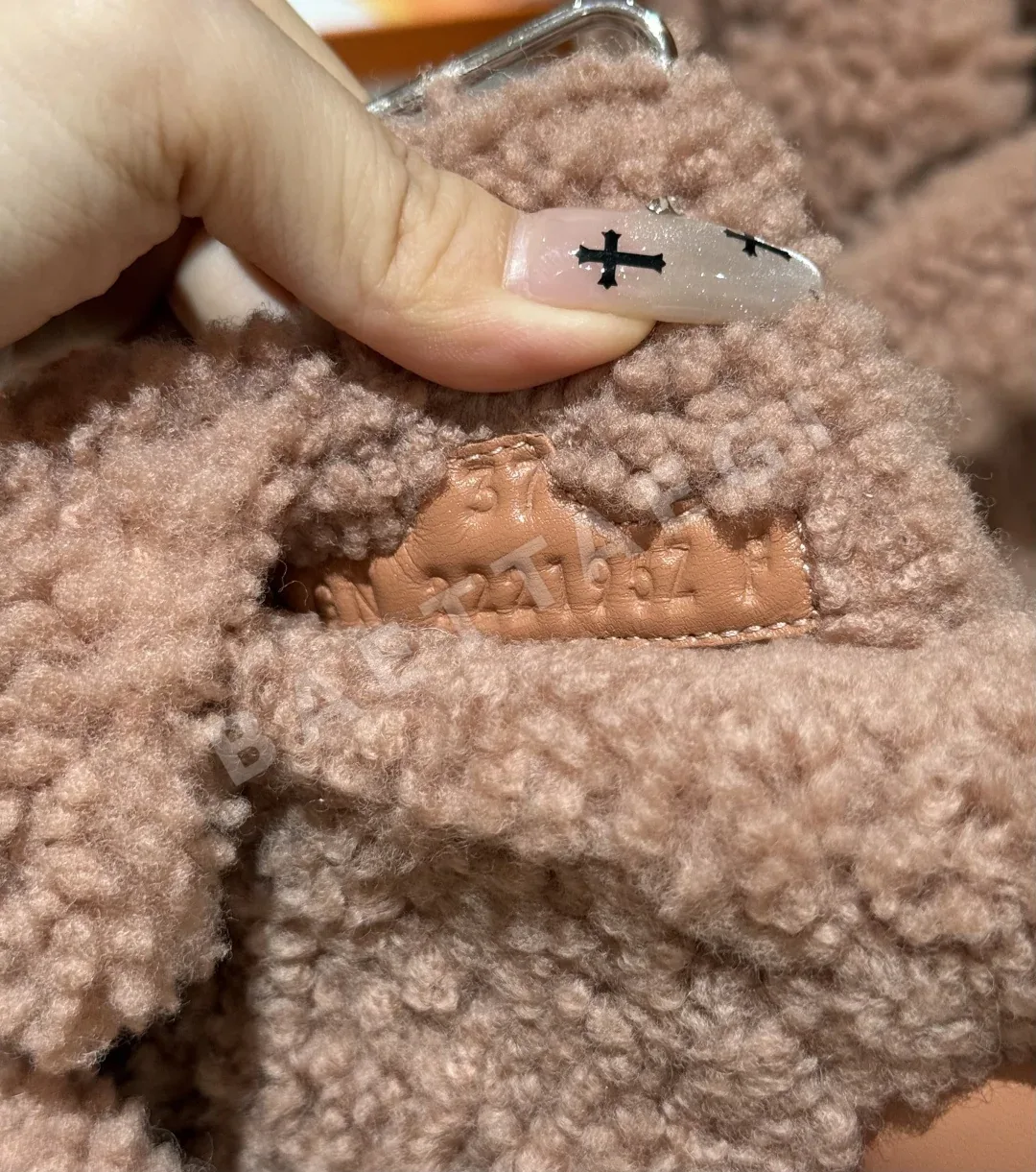 에르메스 시프르 샌들 빈티지로즈페일 램스킨 상세 이미지 6