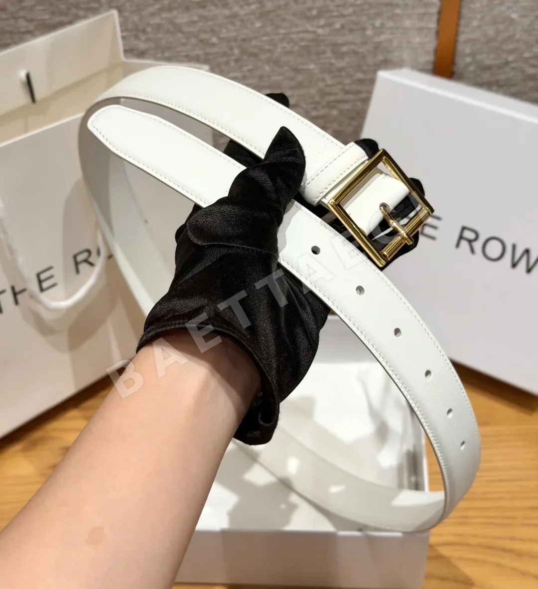 더로우 클래식 레더 벨트 상세 이미지 5