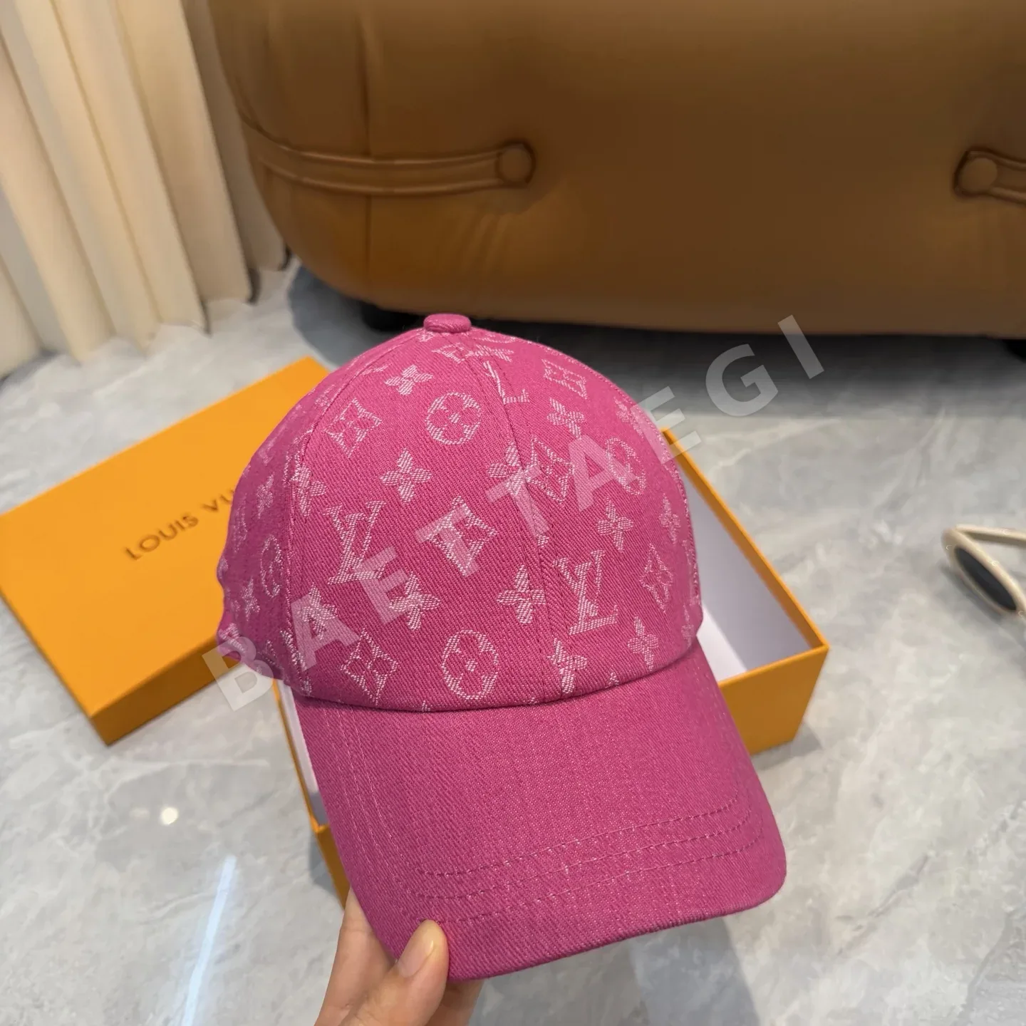 루이비통 데님 모노그램 야구모자 상세 이미지 5