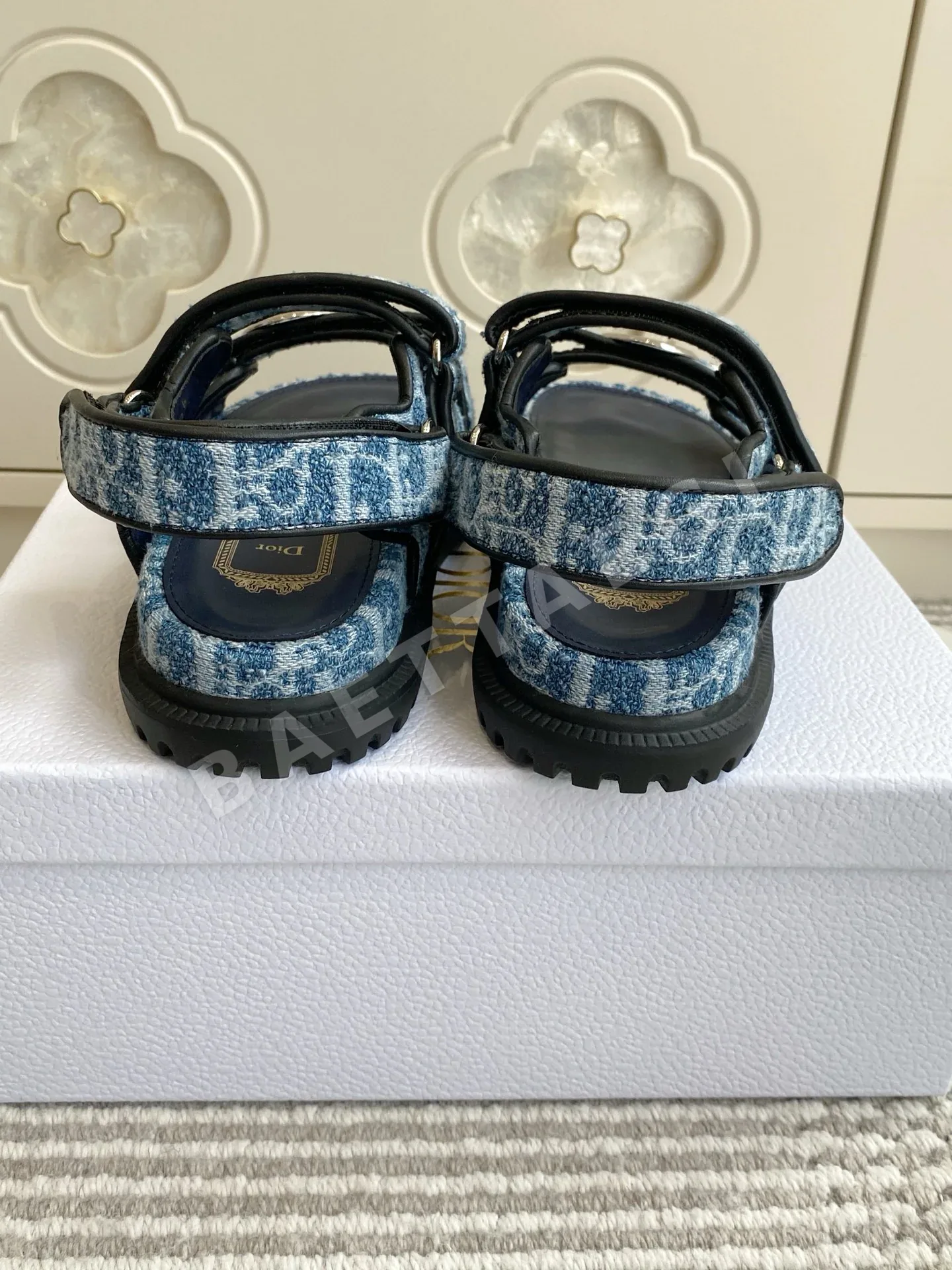 디올 마이 더블 스트랩 플랫폼 샌들 상세 이미지 8