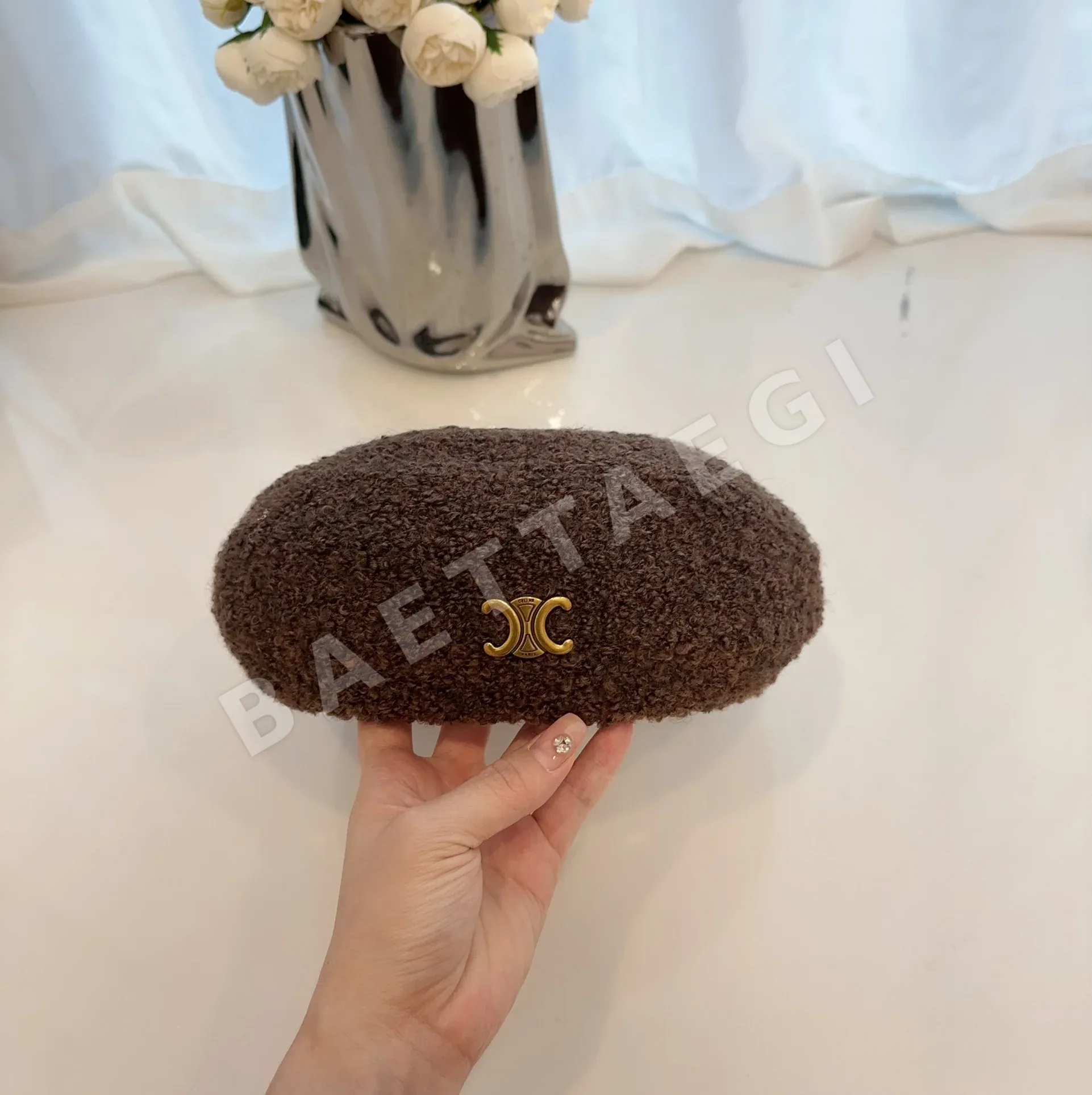 셀린느 시어스킨 베레모 상세 이미지 3
