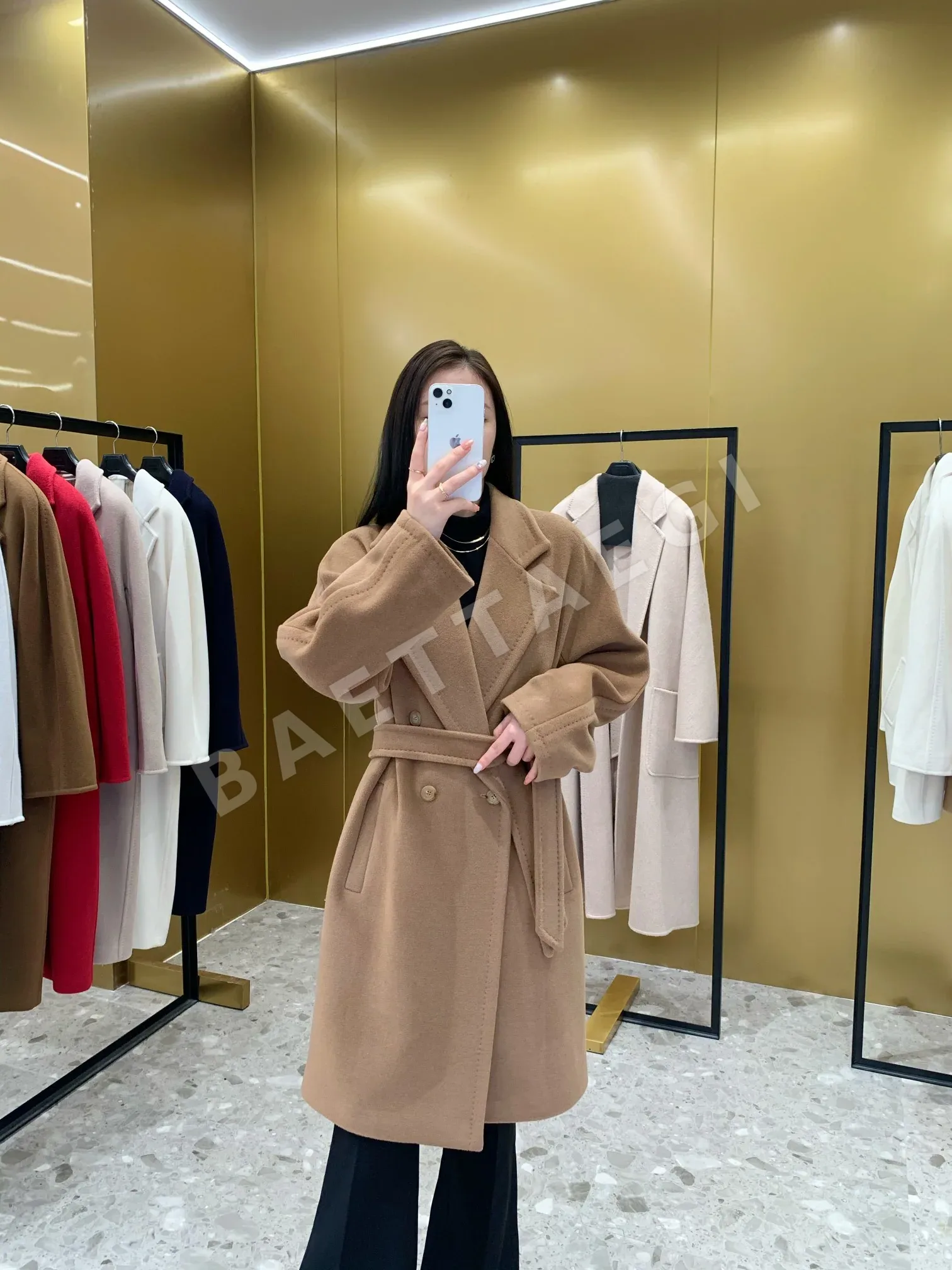 막스마라 바이오코 캐멀 자켓 상세 이미지 5