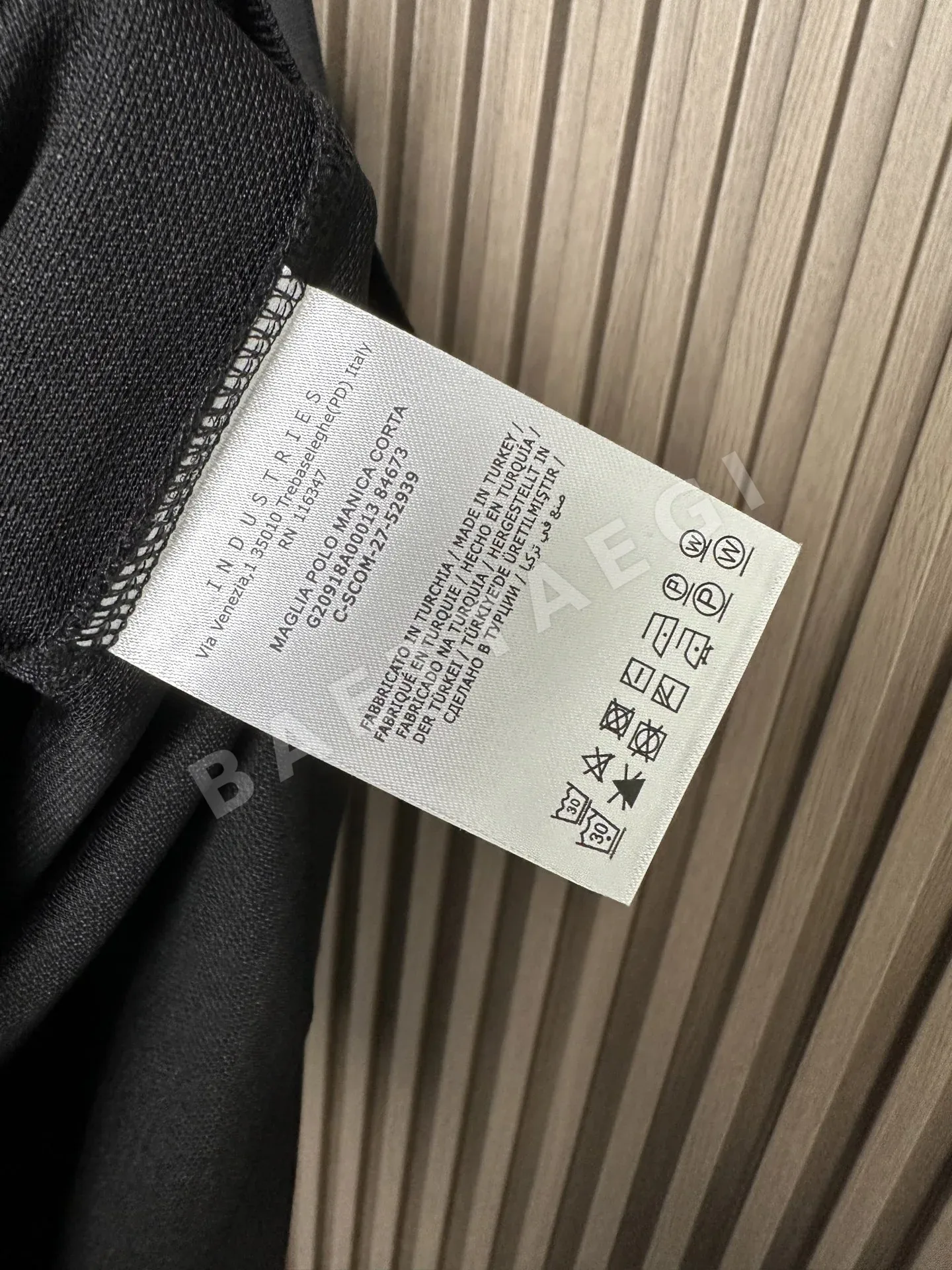 몽클레르 남성 스트레치 피케 반팔 티셔츠 상세 이미지 9