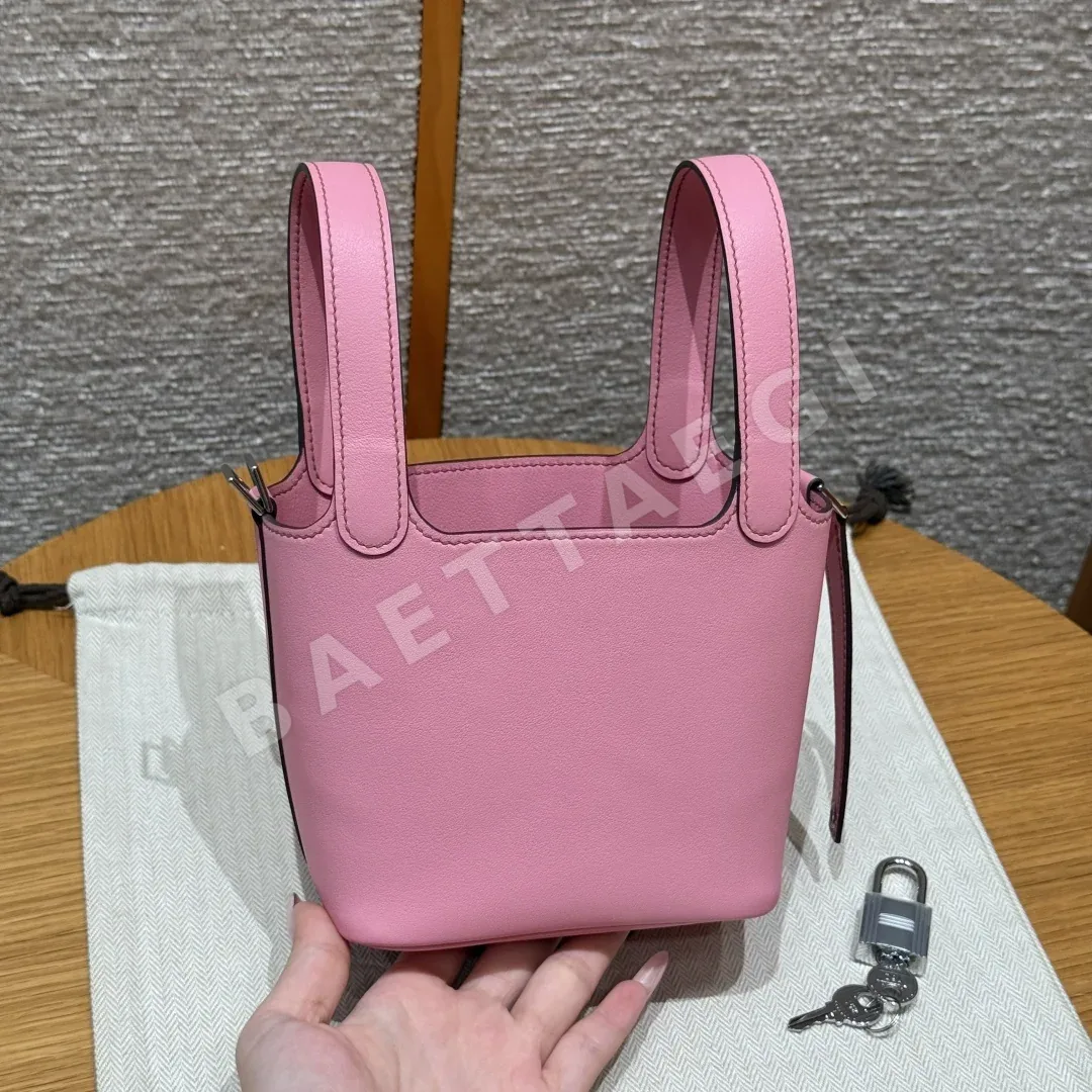 에르메스 피코탄 락 14 cm 소가죽 가방 상세 이미지 4