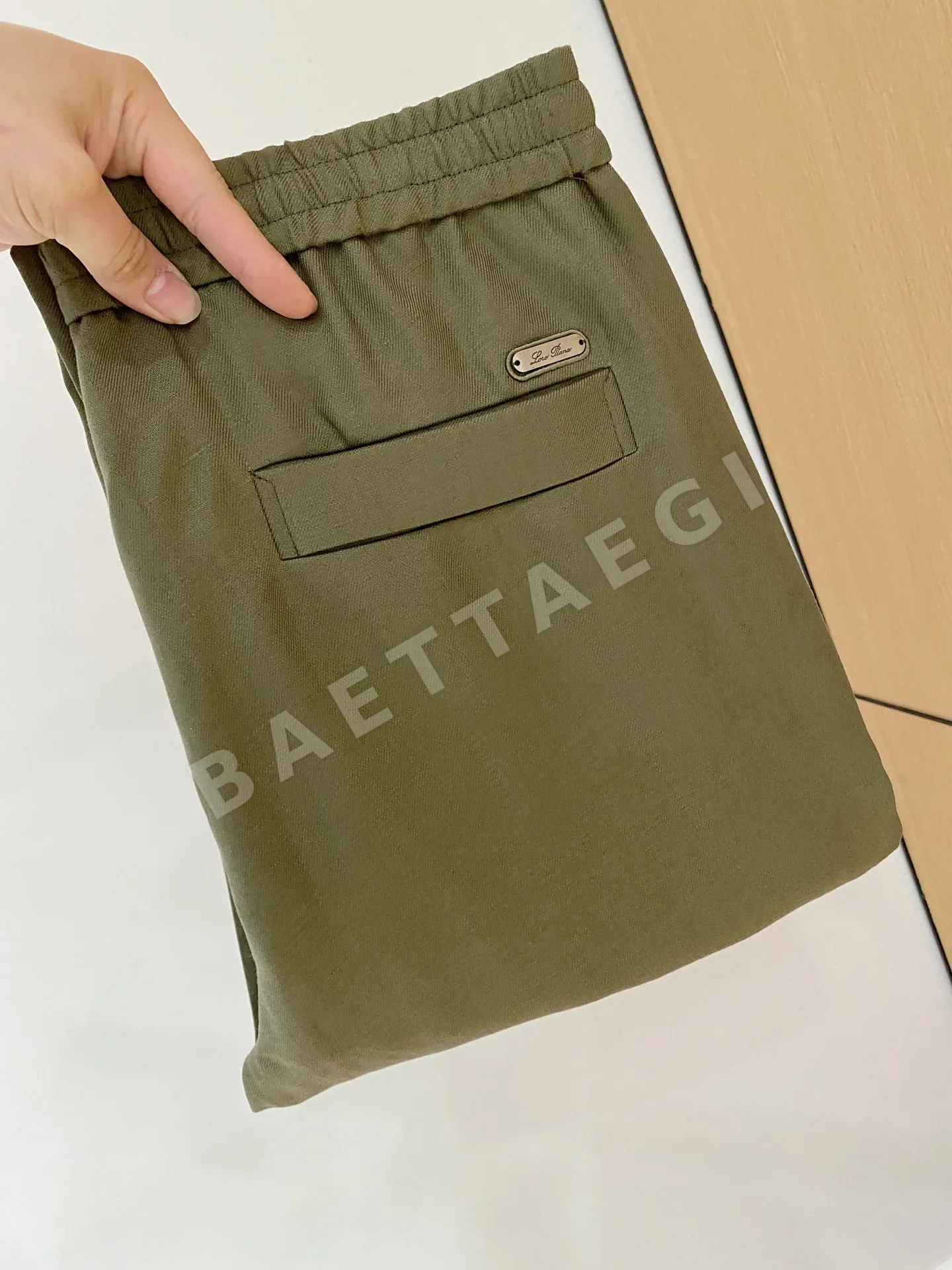 로로피아나 린넨 남성 바지 상세 이미지 11