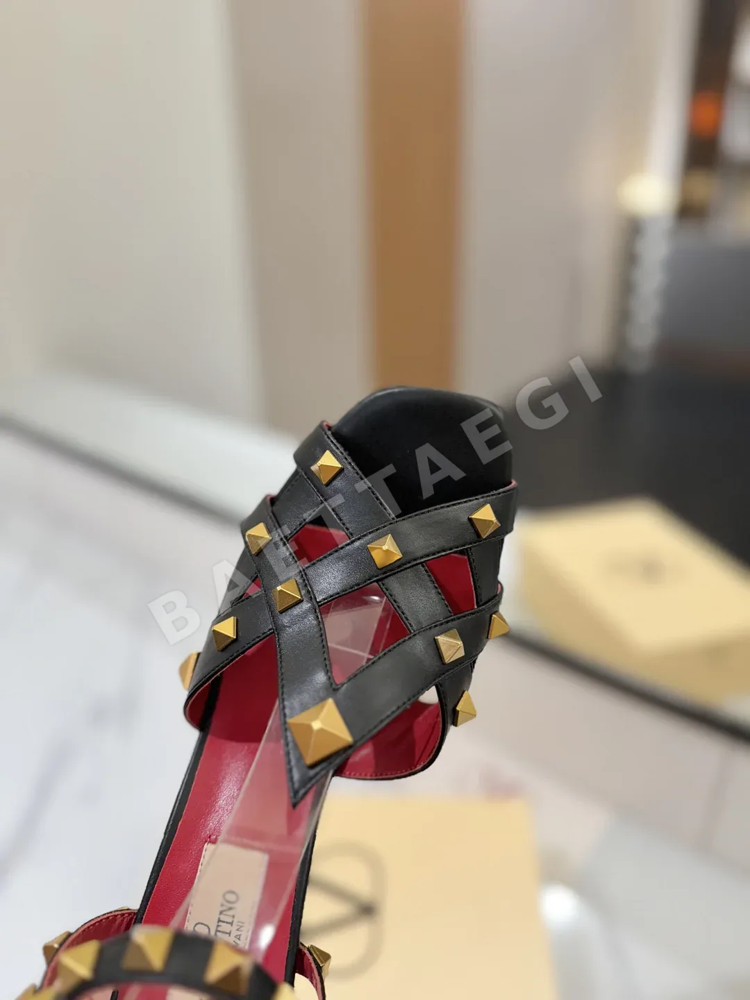 발렌티노 스터드 스틸레토 힐 상세 이미지 7