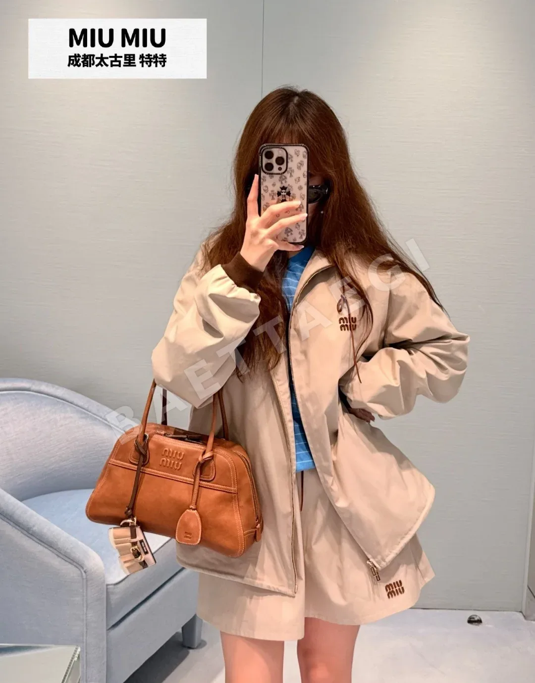 미우미우 여성 자켓 114801