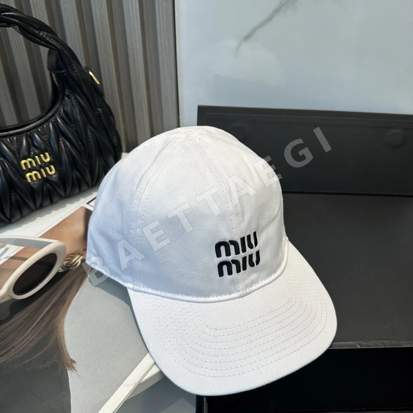 미우미우 모자 81113 Miu Miu Cap 상세 이미지 7