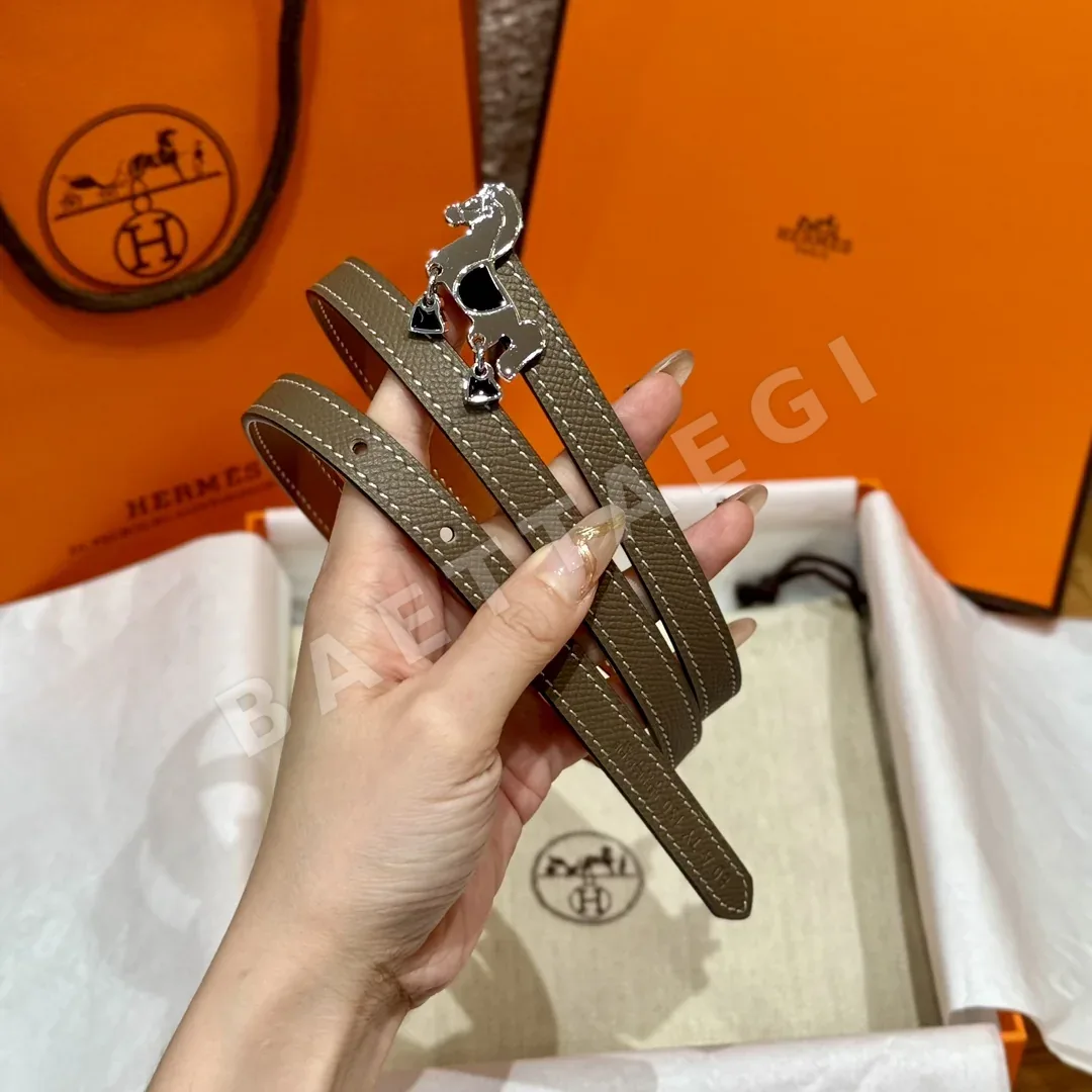 에르메스 그레냉 양면 가죽 벨트 175237