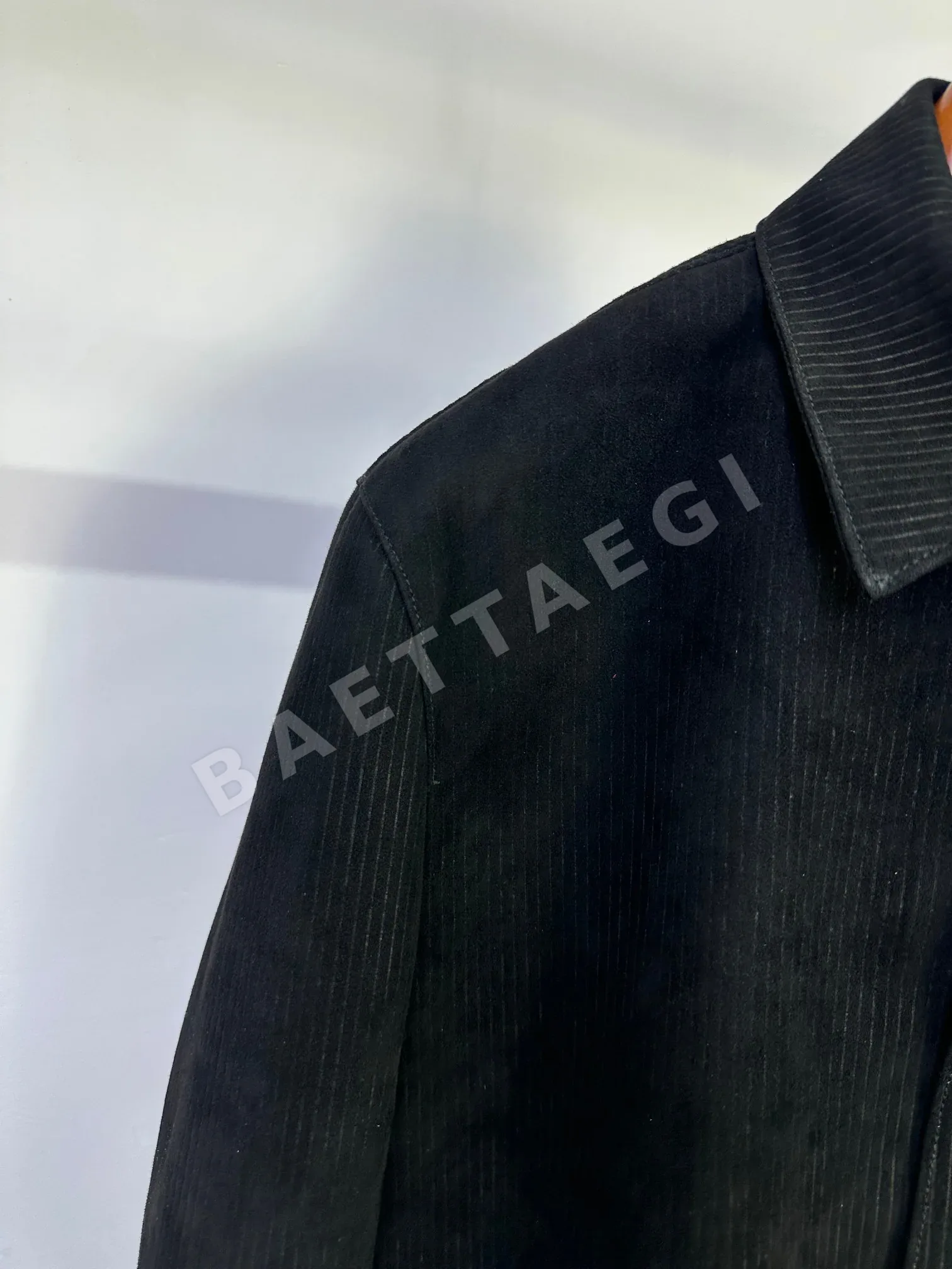 프라다 스웨이드 램스킨 남성 자켓 상세 이미지 5