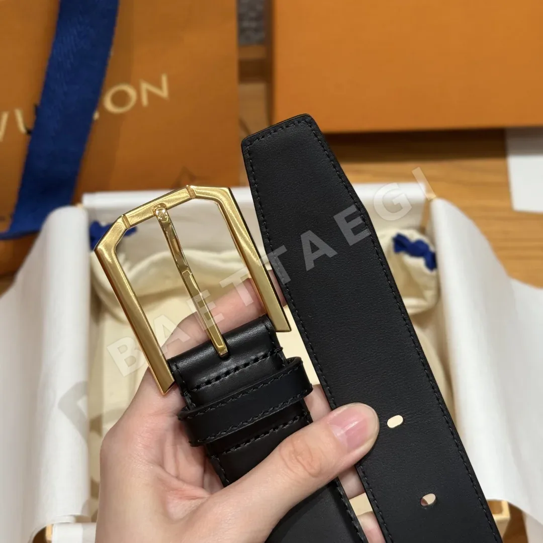 루이비통 소가죽 버클 벨트 상세 이미지 6