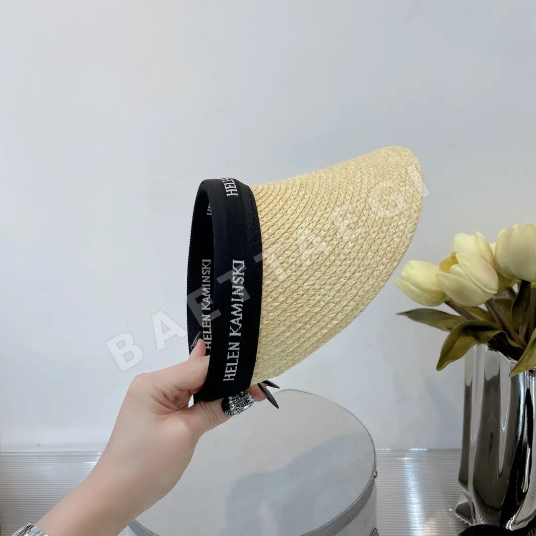 헬렌카민스키 라피아 헤드밴드 바이저 모자 상세 이미지 6