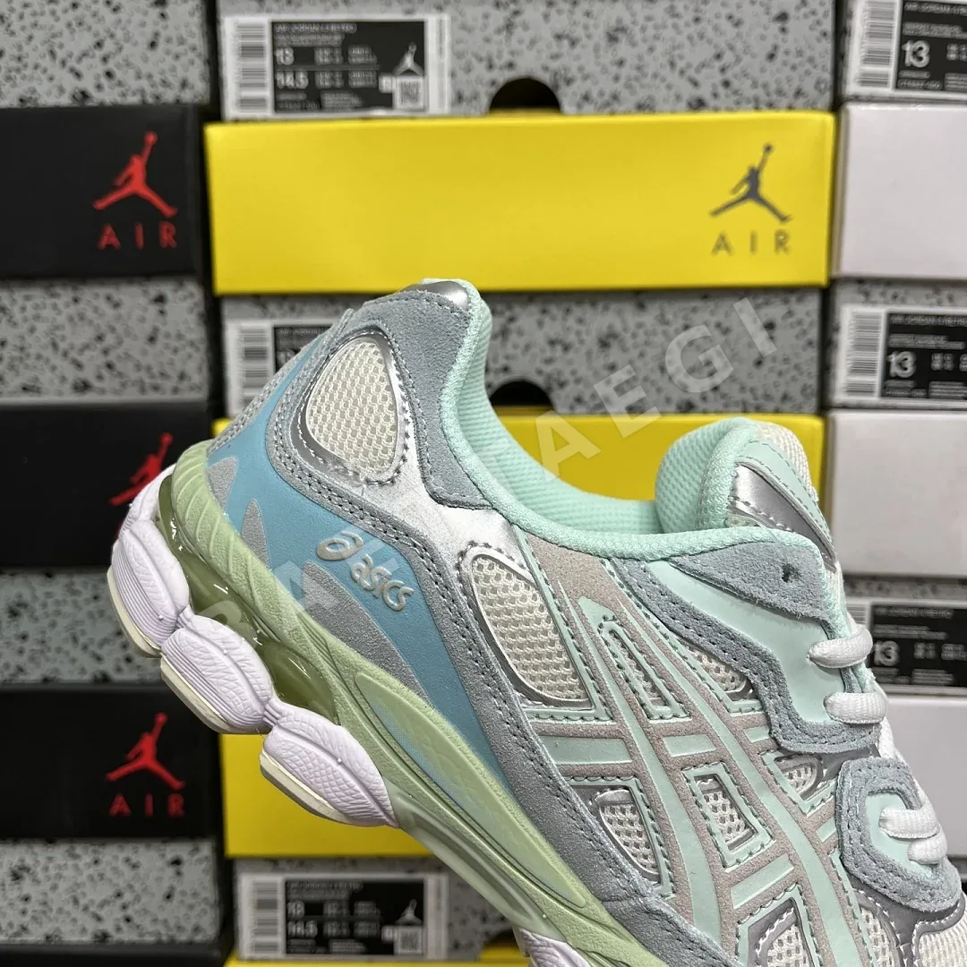 아식스 [M] 젤 NYC 1203A383-100 200491 Asics Gel-NYC Cream Aquamarine 상세 이미지 4