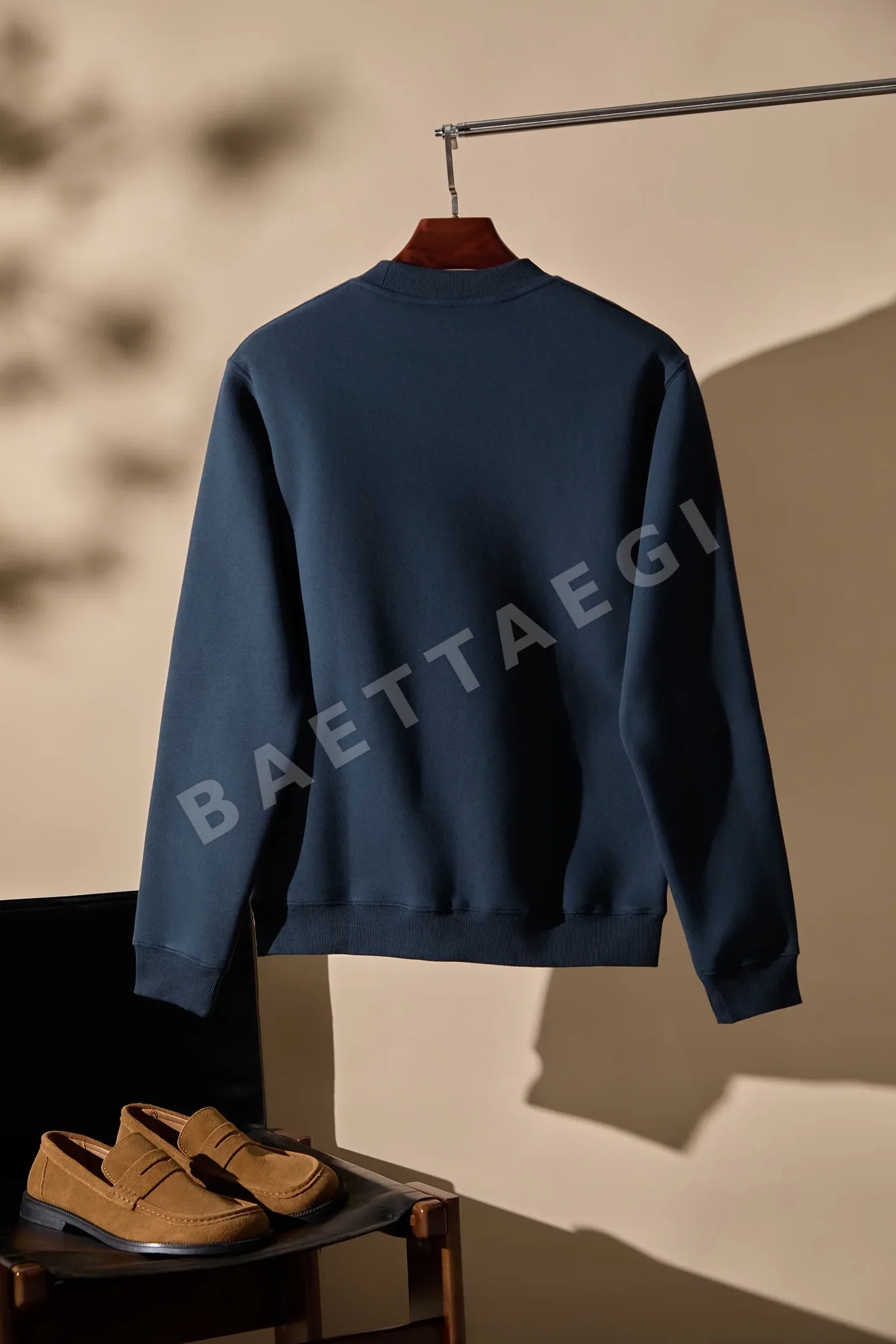 제냐 남성 긴팔 티셔츠 상세 이미지 2
