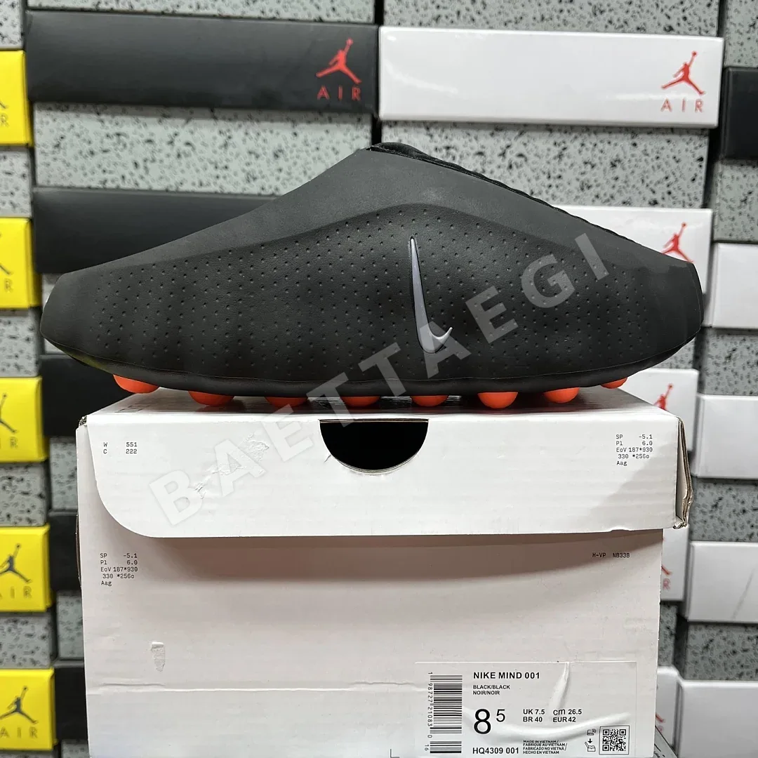 나이키 [EG] 마인드 001 슬라이드 HQ4309-001 201438 Nike Mind 001 Slide Black Chrome
