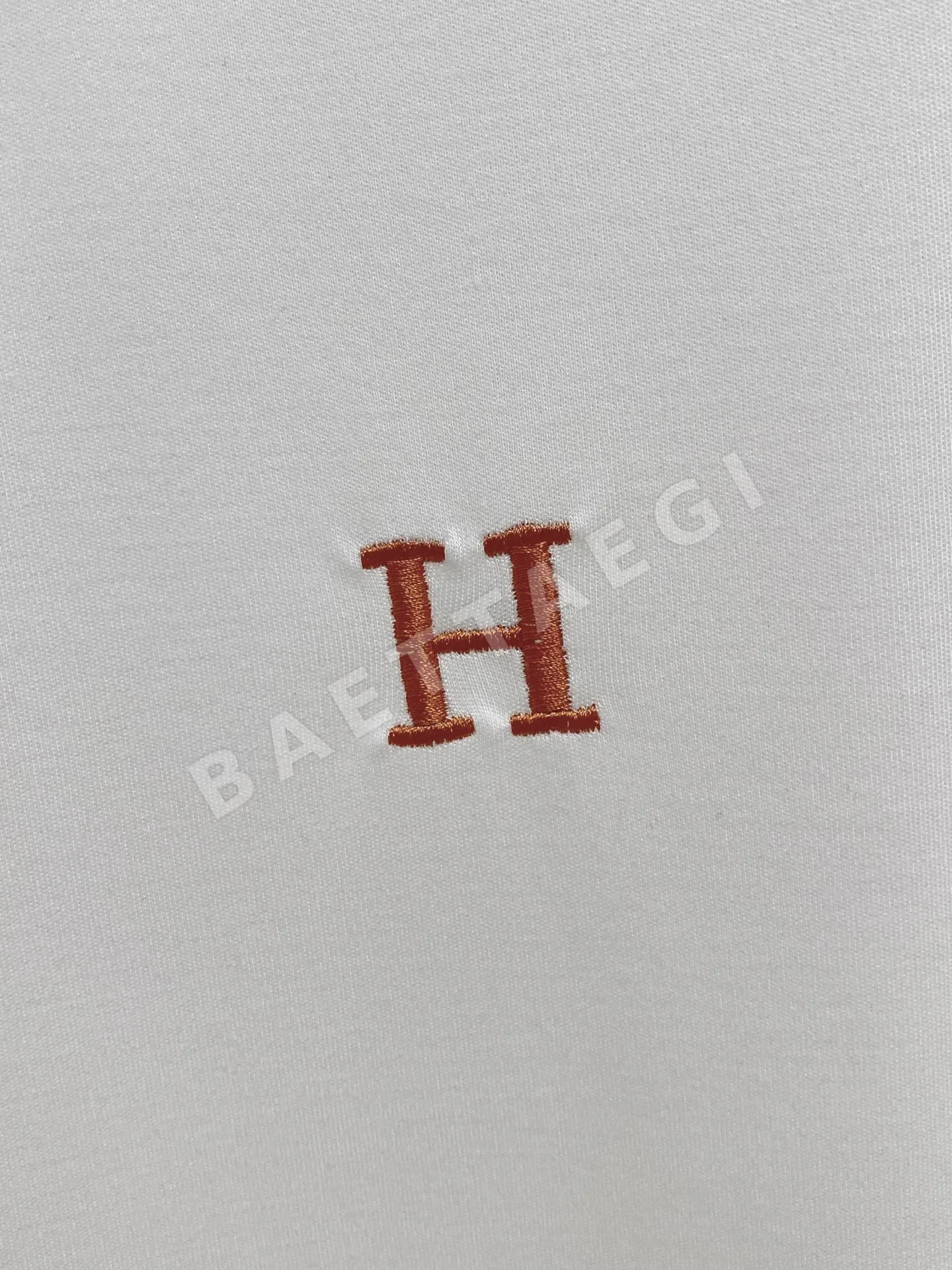 에르메스 크루넥 반팔 티셔츠 상세 이미지 4