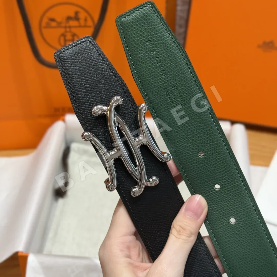 에르메스 패밀리 리버시블 남성 벨트 상세 이미지 6
