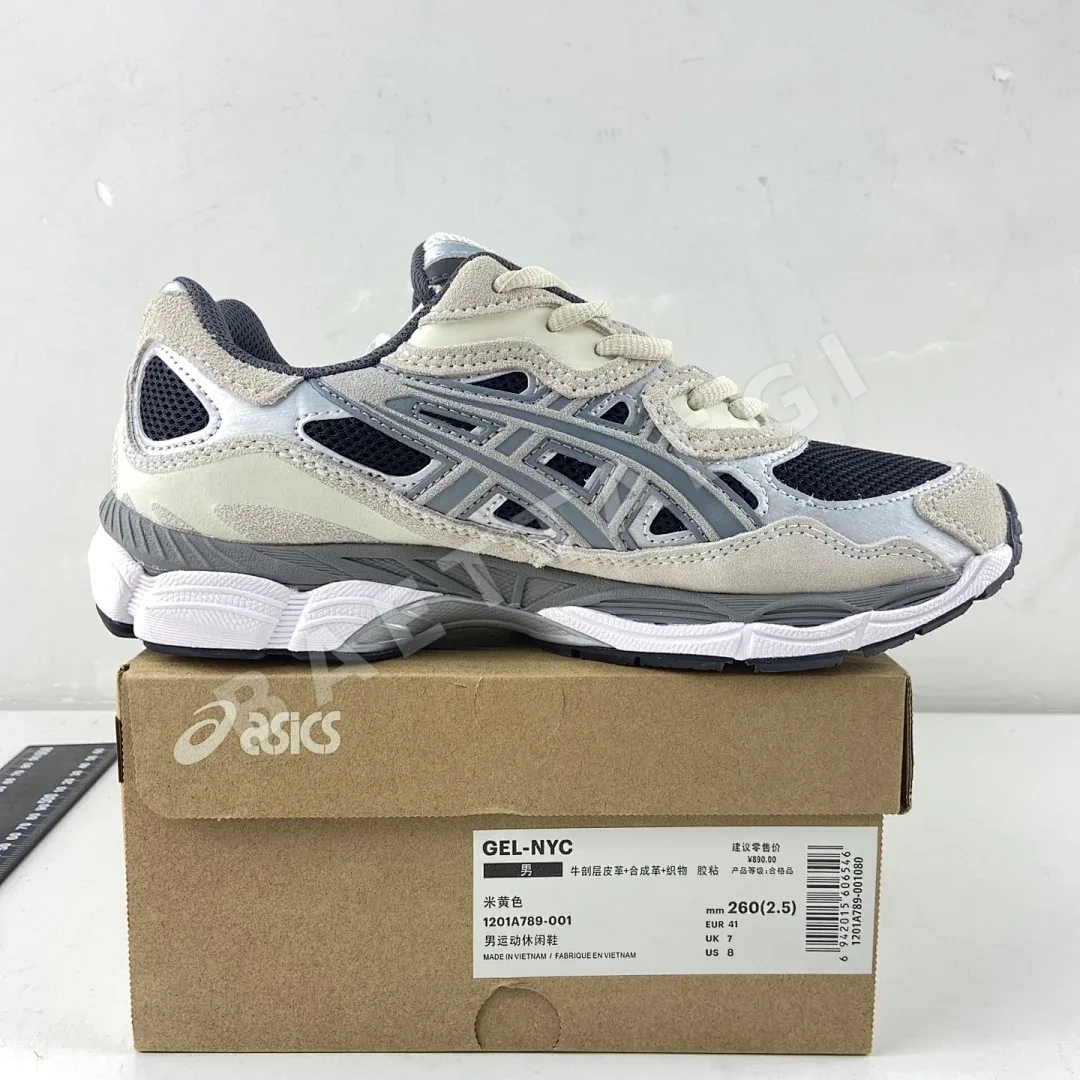 아식스 [HP] 젤 NYC 1201A789-001 200230 Asics Gel-NYC Black Clay Grey 상세 이미지 2