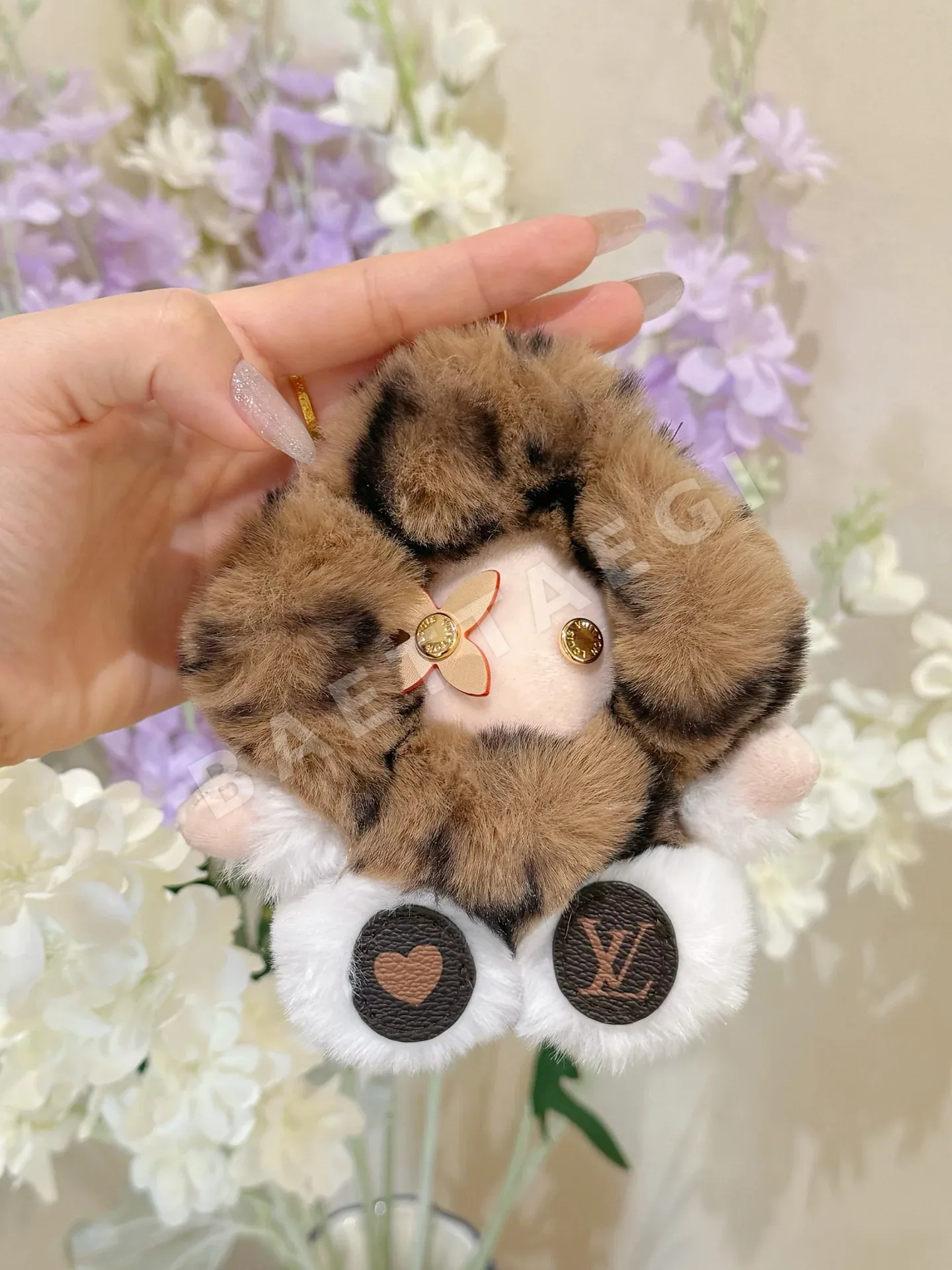 루이비통 비비엔느 해바라기 봉제 인형 키링 상세 이미지 2