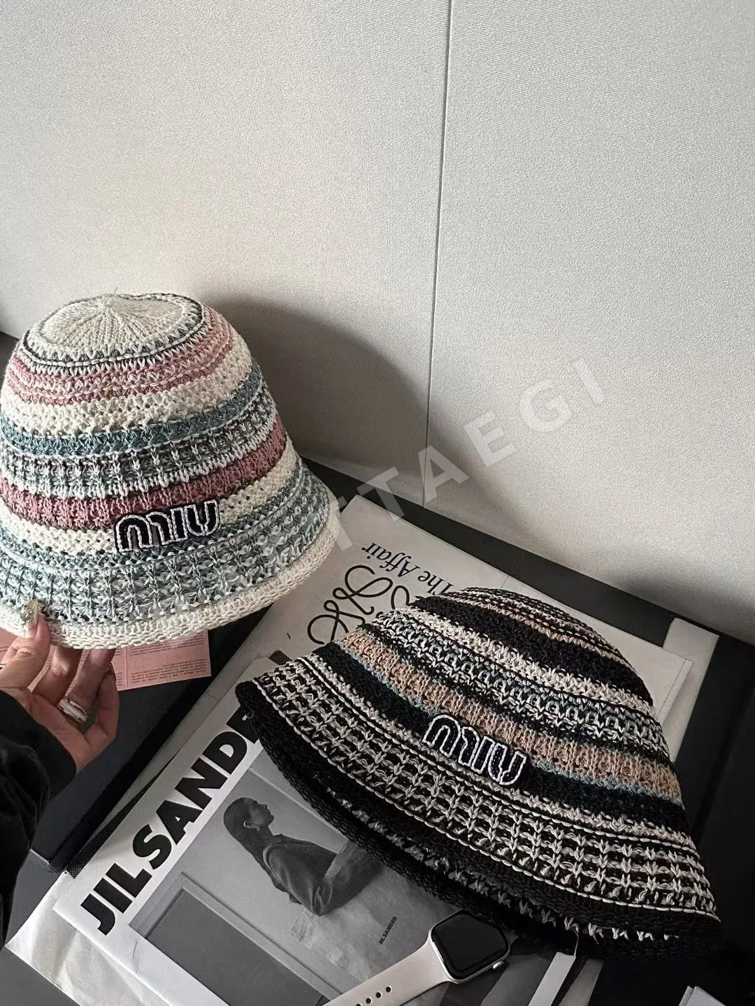 미우미우 모자 80950 Miu Miu Cap 상세 이미지 2