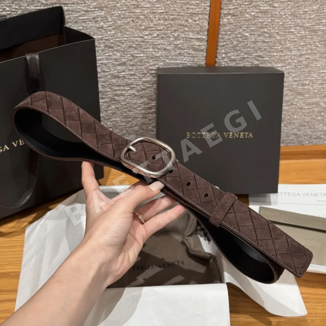 보테가베네타 인트레치아토 스웨이드 벨트 상세 이미지 6